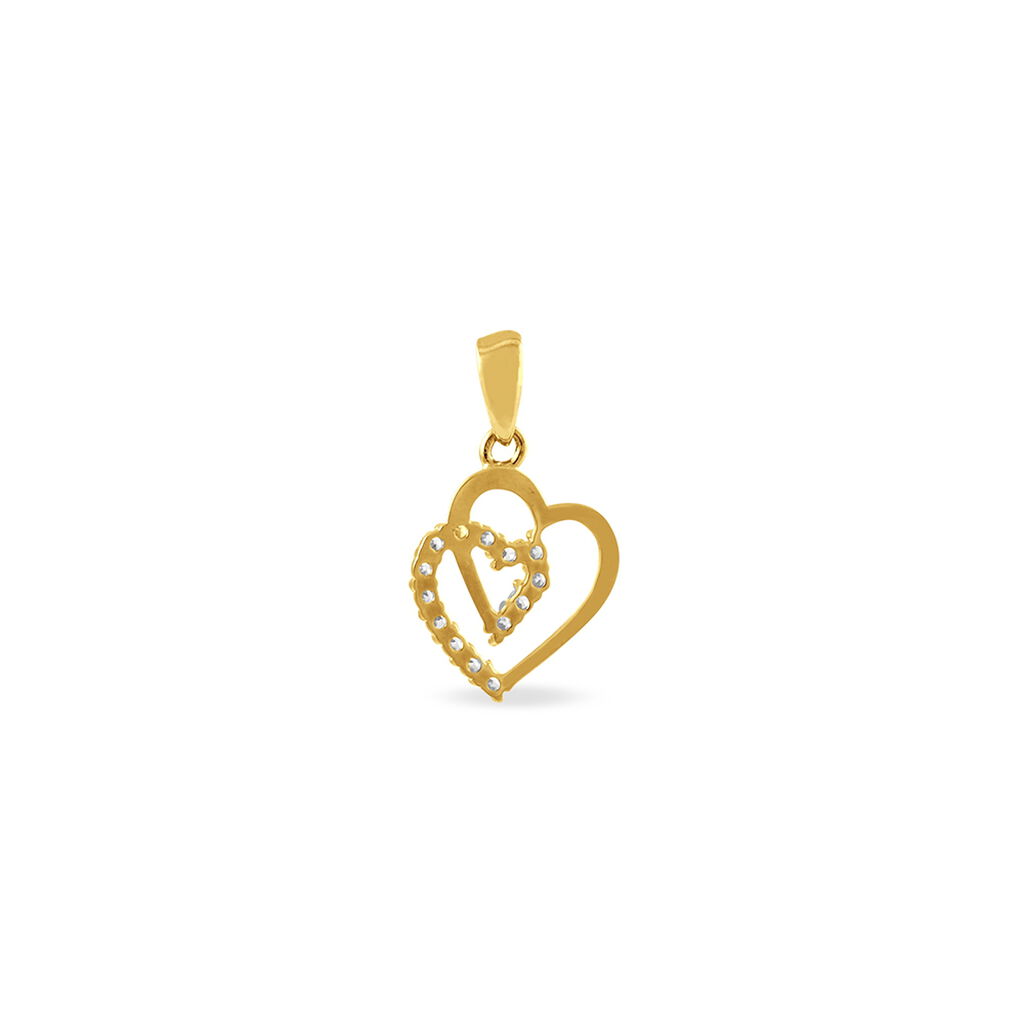 Pendentif Ivena Or Jaune Oxyde De Zirconium - Pendentifs Femme | Histoire d’Or