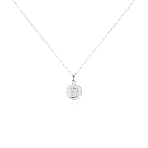 Collier Argent Eugenien Oxydes De Zirconium - Colliers fantaisie Femme | Histoire d’Or