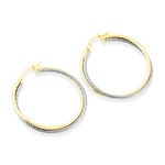 Cr&eacute;oles Maelia Or Bicolore - Boucles d'oreilles cr&eacute;oles Femme | Histoire d&rsquo;Or