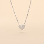 Collier Chandana Argent Blanc - Ras de cou Femme | Histoire d&rsquo;Or