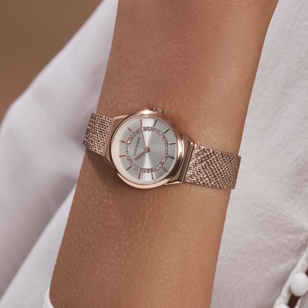 Montre Codhor Lola Argenté - Montres Femme | Histoire d’Or