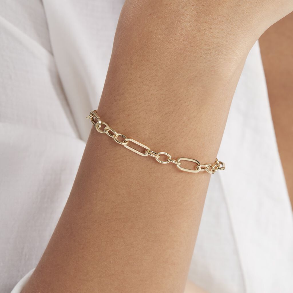 Bracelet Or Jaune Thuja - Bracelets Femme | Histoire d’Or