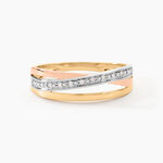 Bague Baliatina Or Tricolore Diamant - Bagues avec pierre Femme | Histoire d&rsquo;Or