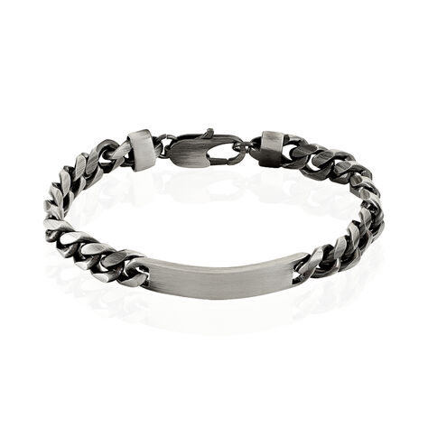 Bracelet homme - acier inoxydable - bracelet à graver - Petits Trésors