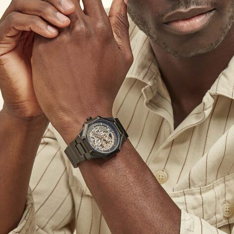 Montre Montignac M Automatique Noir - Montres Homme | Histoire d’Or