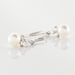 Boucles D'oreilles Pendantes Taissia Or Blanc Perle Culture Et Oxyde - Boucles d'oreilles pendantes Femme | Histoire d’Or
