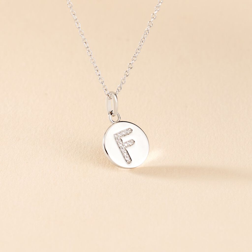 Collier Argent Eugenien Oxydes De Zirconium - Colliers fantaisie Femme | Histoire d’Or