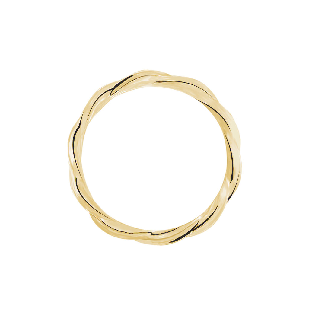 Bague Plaqué Or Jaune Ino - Bagues fantaisie Femme | Histoire d’Or