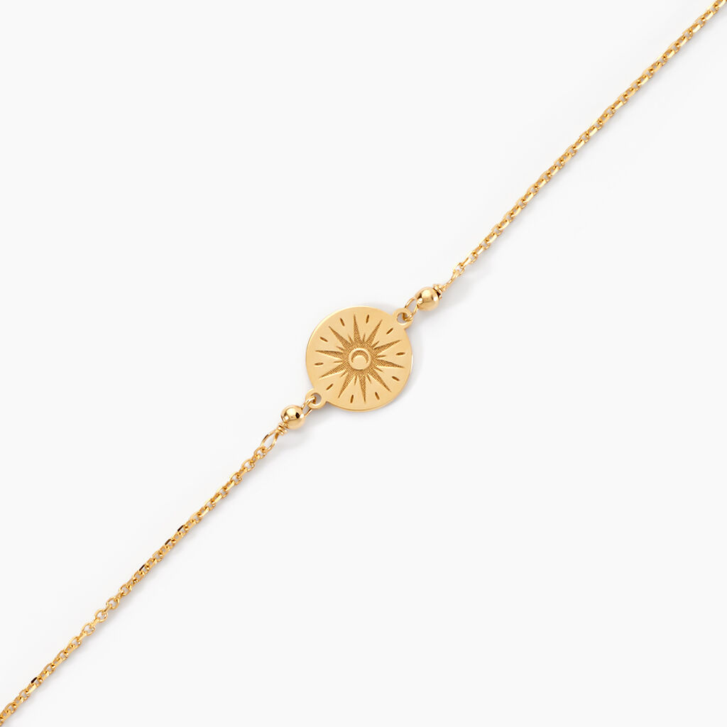 Bracelet Rozsa Or Jaune - Bracelets Naissance Femme | Histoire d’Or