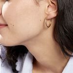 Cr&eacute;oles Verania Or Jaune - Boucles d'oreilles cr&eacute;oles Femme | Histoire d&rsquo;Or