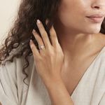 Bague Solitaire Fallon Or Jaune Oxyde De Zirconium - Bagues solitaires Femme | Histoire d&rsquo;Or