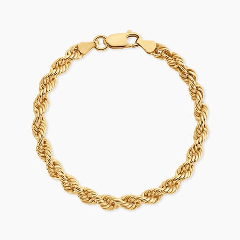 Bracelet Cordelia Argent Dor&eacute; A L'Or 750/1000 - Bijoux sans pierre Femme | Histoire d&rsquo;Or