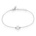 Bracelet Naomie Argent Blanc - Bracelets Trèfle Femme | Histoire d’Or
