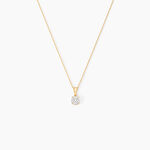 Collier Or Jaune Trecia Diamants - Colliers Femme | Histoire d&rsquo;Or