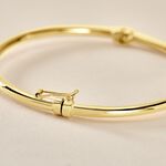 Bracelet Jonc Or Jaune Cynthia - Bracelets joncs Femme | Histoire d&rsquo;Or