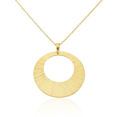Collier Sautoir Acier Doré Rohan - Colliers fantaisie Femme | Histoire d’Or
