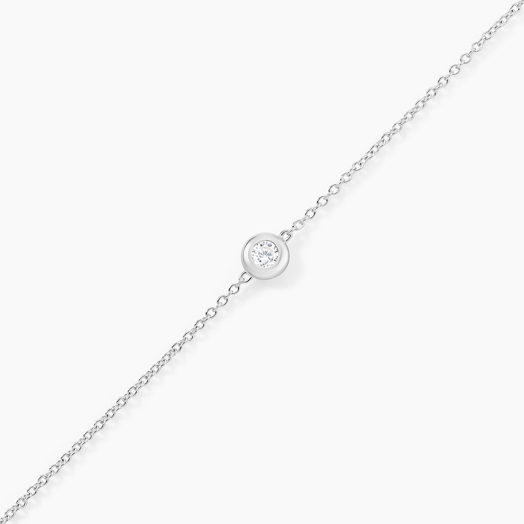 Bracelet Argent Laureano Oxydes De Zirconium - Bracelets Femme | Histoire d&rsquo;Or