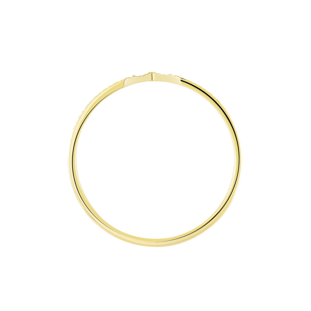 Alliance Or Jaune Diamantee - Alliances Unisex | Histoire d&rsquo;Or