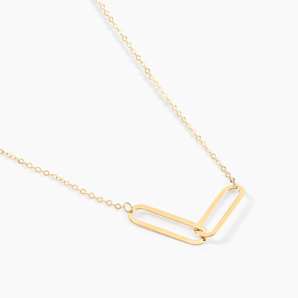 Collier Link Or Jaune - Colliers Femme | Histoire d&rsquo;Or