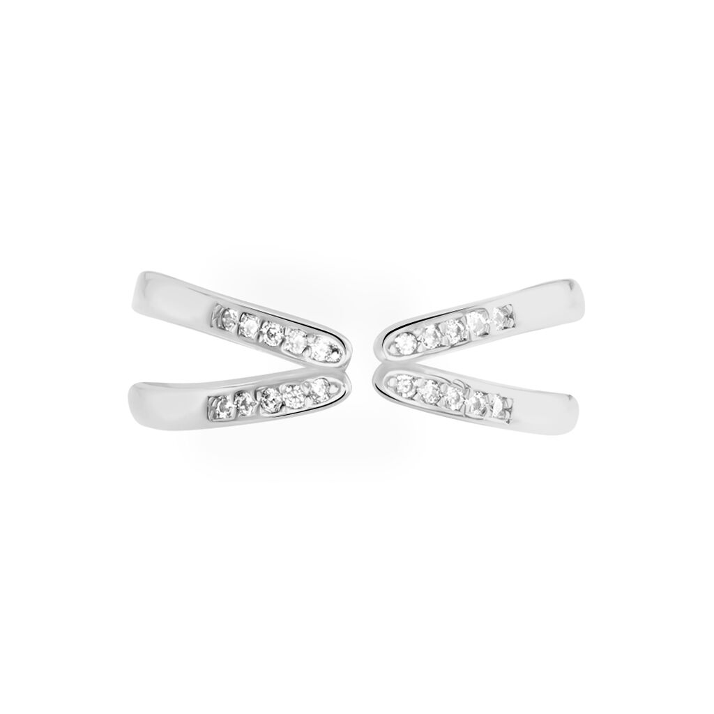Bague Michee Argent Oxydes De Zirconium - Bagues avec pierre Femme | Histoire d’Or