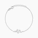 Bracelet Eponine Argent Blanc Oxyde De Zirconium - Bracelets Femme | Histoire d&rsquo;Or