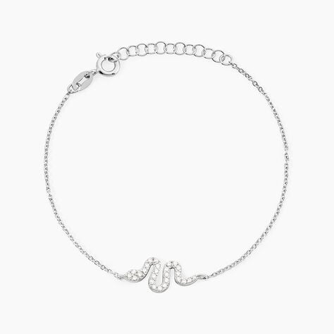 Bracelet Eponine Argent Blanc Oxyde De Zirconium - Bracelets Femme | Histoire d&rsquo;Or