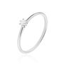 Bague Solitaire Samantha Or Blanc Diamant