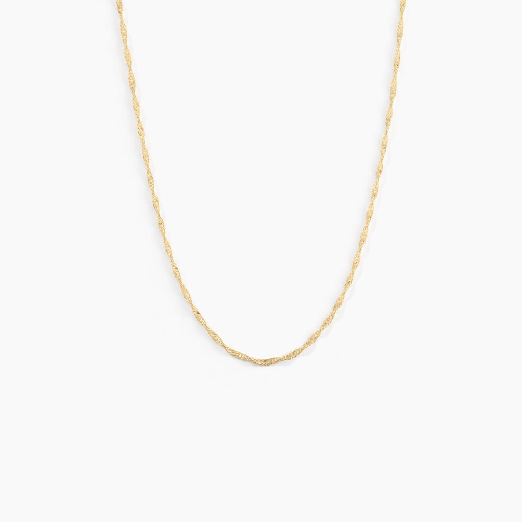 Chaine Imanie Or Jaune - Chaines Famille | Histoire d&rsquo;Or