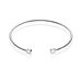 Bracelet Jonc Danae Argent Blanc Oxyde De Zirconium - Bracelets fantaisie Femme | Histoire d’Or
