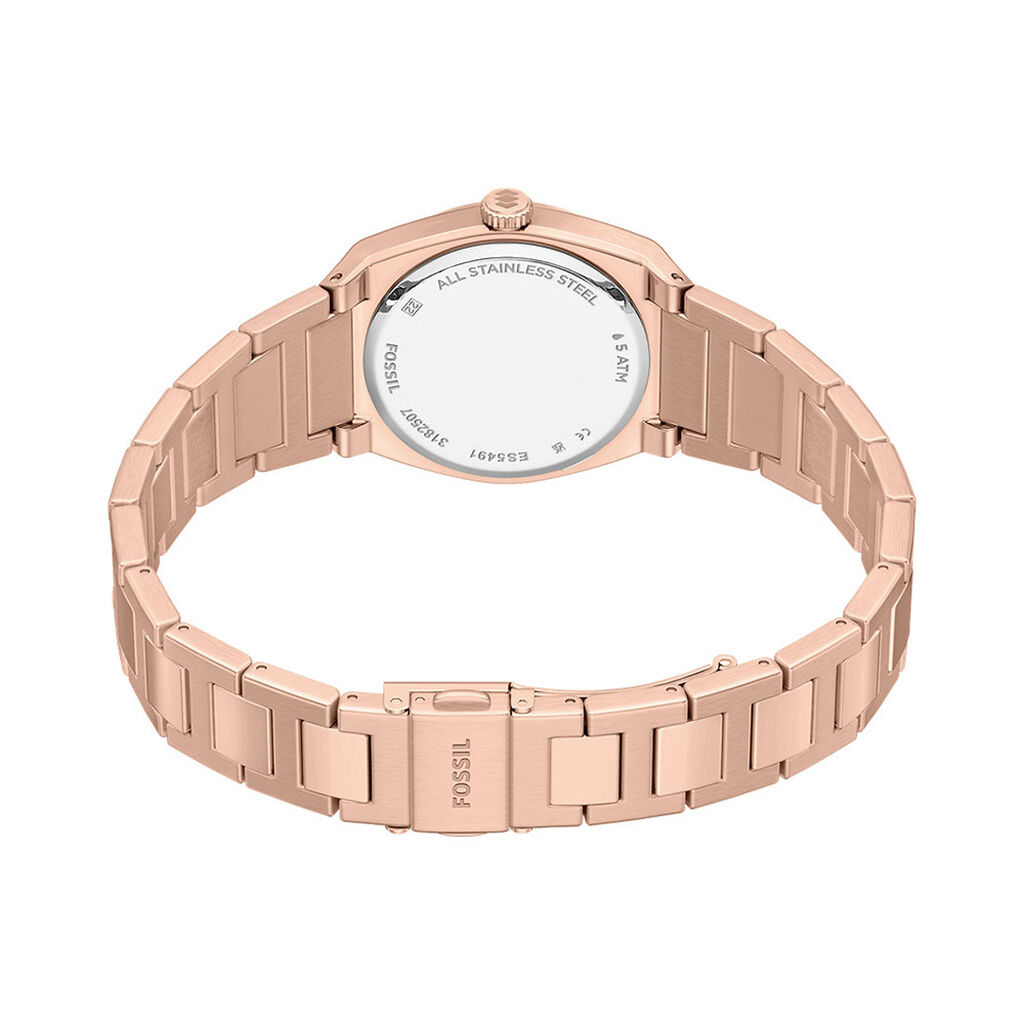 Montre Fossil Everett Femme Rose - Montres Femme | Histoire d&rsquo;Or