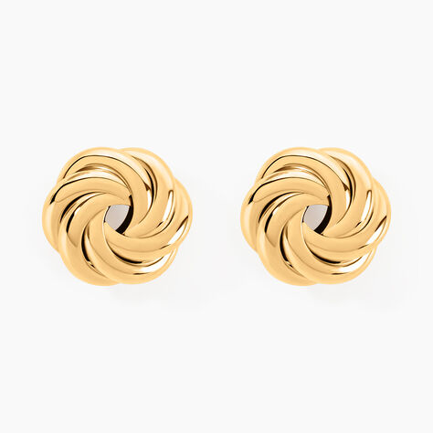 Boucles D'Oreilles Puces Gilad Or Jaune - Clous d'oreilles Femme | Histoire d&rsquo;Or