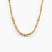 Collier Jerry Danilo Maille Corde Or Jaune - Chaines Femme | Histoire d’Or
