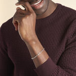 Bracelet Carrus Argent Blanc - Bracelets cha&icirc;ne Homme | Histoire d&rsquo;Or