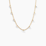 Collier Plaqu&eacute; Or Oxydes De Zirconium - Colliers fantaisie Femme | Histoire d&rsquo;Or