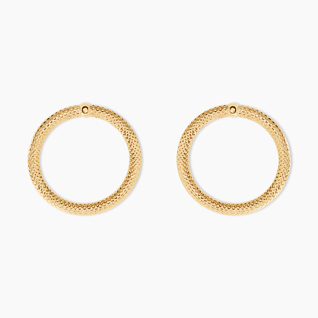 Boucles D'oreilles Pendantes Gracieuse Or Jaune - Boucles d'oreilles pendantes Femme | Histoire d&rsquo;Or