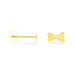 Boucles D'oreilles Puces Evonne Noeud Or Jaune - Clous d'oreilles Enfant | Histoire d’Or