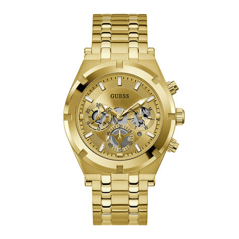 Montre Guess Continental Champagne - Montres Homme | Histoire d’Or