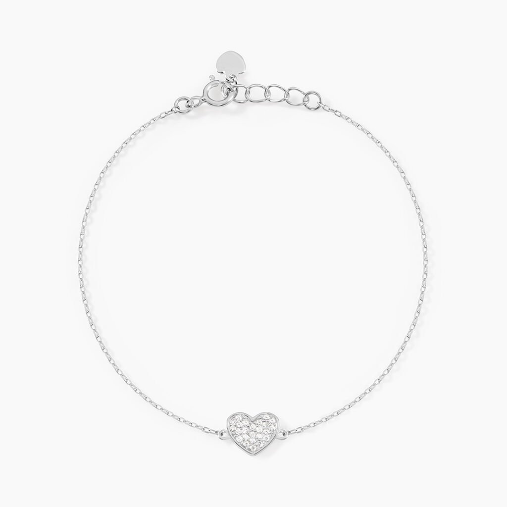 Bracelet Annouk Argent Blanc Oxyde De Zirconium - Nouveautés Femme | Histoire d’Or