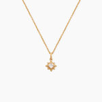 Collier Bobbie Plaqu&eacute; Or Jaune Oxyde De Zirconium - Colliers Femme | Histoire d&rsquo;Or