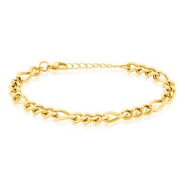 Bracelet Maille Acier Doré Virgil - Bracelets chaîne Homme | Histoire d’Or