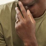 Chevali&egrave;re Benton Rectangulaire Ligne Or Bicolore - Chevali&egrave;res Homme | Histoire d&rsquo;Or