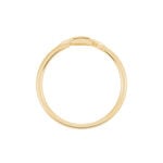 Bague Ginia Plaque Or Jaune - Bagues fantaisie Femme | Histoire d&rsquo;Or