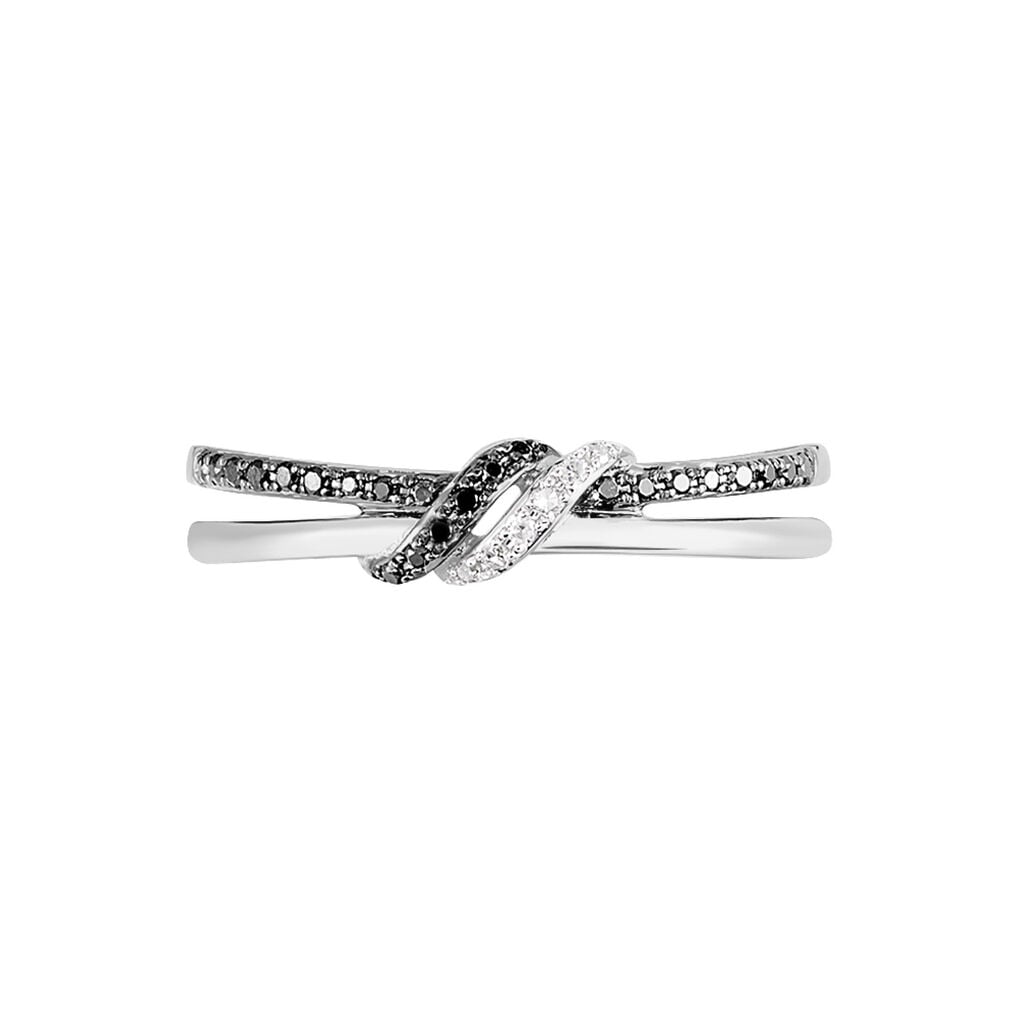 Bague Marina Or Blanc Diamant - Bijoux Femme | Histoire d&rsquo;Or