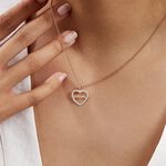 Pendentif Or Jaune Derry Oxyde De Zirconium - Pendentifs Femme | Histoire d&rsquo;Or