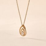 Collier Loetitia Plaqu&eacute; Or Jaune Oxyde De Zirconium - Colliers Femme | Histoire d&rsquo;Or