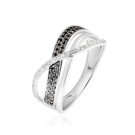 Bague Emilie Or Blanc Diamant - Bagues avec pierre Femme | Histoire d’Or