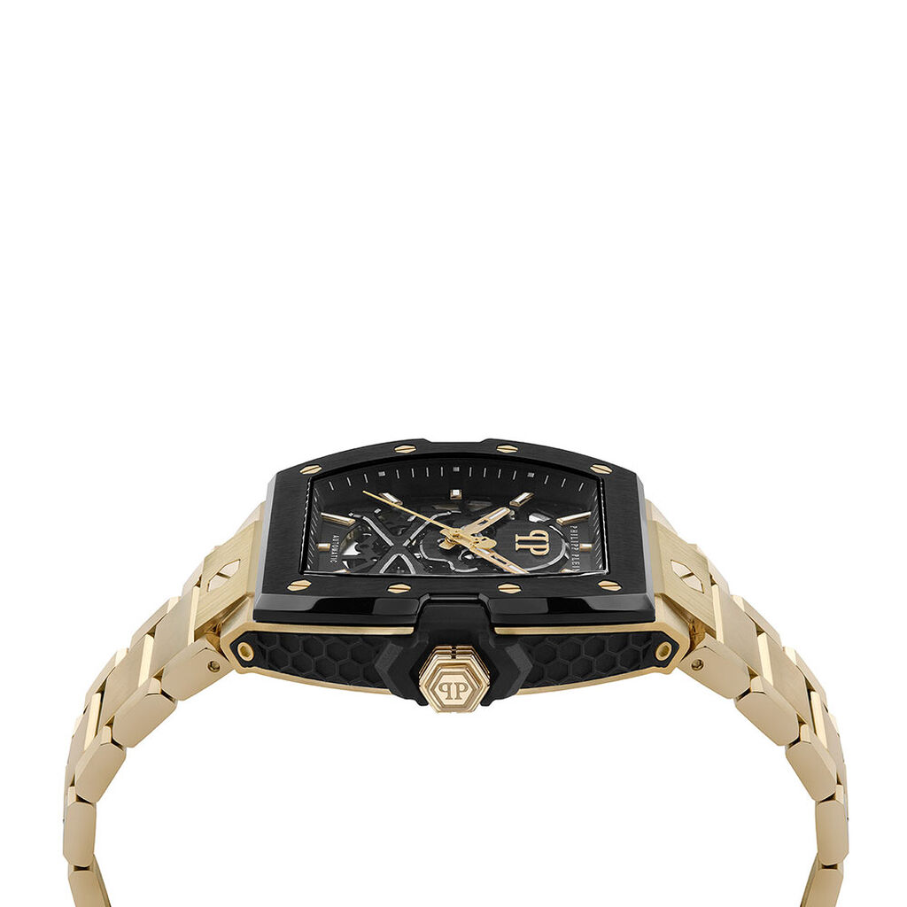 Montre Philipp Plein The $keleton 2.0 Noir - Id&eacute;es cadeaux Homme | Histoire d&rsquo;Or