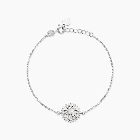 Bracelet Hyelana Argent Blanc Oxyde De Zirconium - Bracelets Femme | Histoire d&rsquo;Or