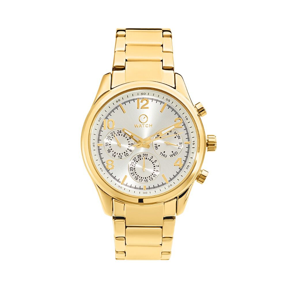 Montre couleur or homme deals