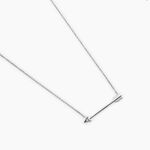 Collier Cupidon Or Blanc Diamant - Colliers Femme | Histoire d&rsquo;Or